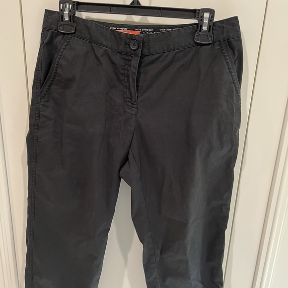 Tommy Bahama Relax Black Crop‎ Pants Ellery Fit Minimalist Classic - Picture 2 of 7